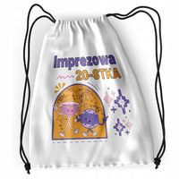 Plecak Urodziny 20 20Te Sportowy Szkolny Worek Z Nadrukiem Ze Zdjęciem