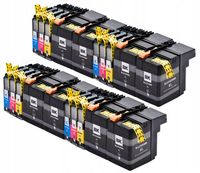 20 TUSZE LC-525 XL LC-529 XL DO DRUKARKI BROTHER MFC-J200 DCP-J100 DCP-J105