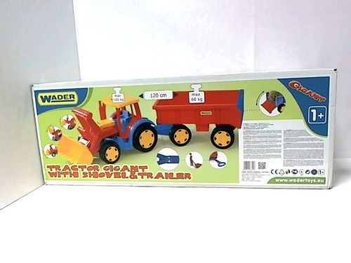 WADER Gigant Traktor ladowarka+przycz 66300 63008 na Arena.pl