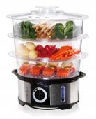 Parowar ETA 12.2L 1000W gotowanie na PARZE 3 sita RYŻ i JAJKA TIMER PARA