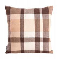 Poszewka MELROSE puszysta w kratę 45x45 cm HOMLA