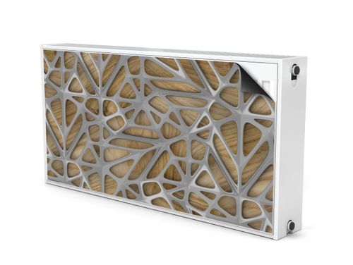 Osłona MAGNETYCZNA Na Grzejnik Abstrakcja Wzór 3D 120cm x 60cm na Arena.pl