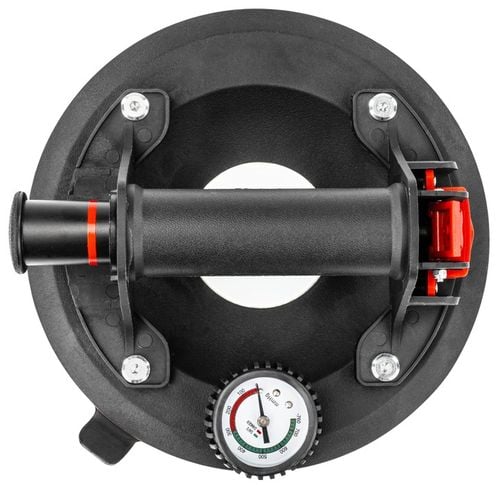 PRZYSSAWKA PRÓŻNIOWA DO PŁYTEK UCHWYT Z POMPKĄ MANOMETREM GLAZURY SZYB na Arena.pl