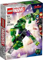 Klocki Zestaw LEGO MARVEL 76241 Mechaniczna zbroja Hulka