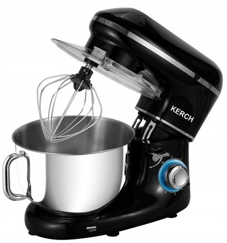 ROBOT KUCHENNY PLANETARNY MIKSER Z MISĄ KERCH MYCHEF BLACK 6,2L na Arena.pl