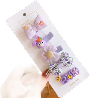 Zestaw wsuwek, spinek 5 sztuk dla Dziewczynki typ XIII