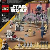 LEGO Star Wars Zestaw bitewny z żołnierzem armii klonów i droidem 75372