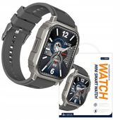 Smartwatch SENDEM QX07 SILVER srebrny