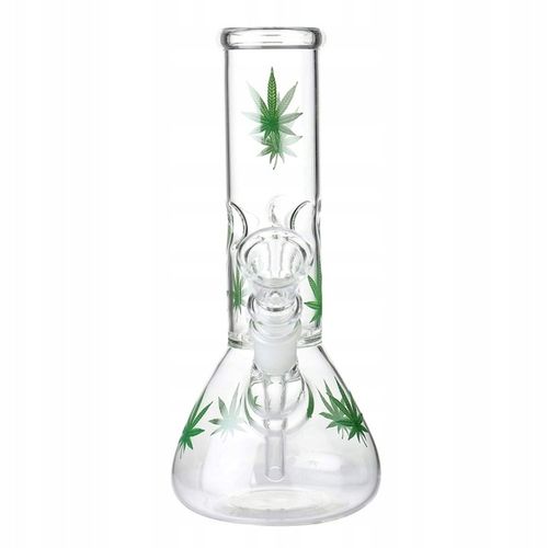 Fajka wodna bongo szklane ICE Don't Panic Leaf na Arena.pl