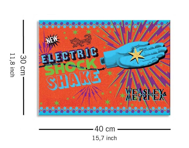 Harry Potter Electric Shock Shake - obraz na płótnie 40x30 cm zdjęcie 5