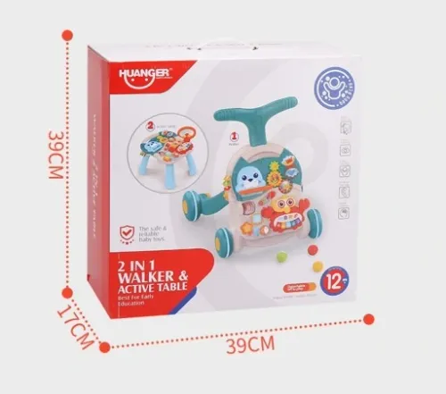 CHODZIK PCHACZ INTERAKTYWNY STOLIK EDUKACYJNY 5w1B na Arena.pl