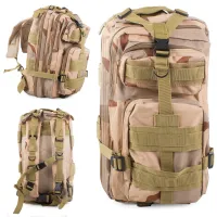 Plecak taktyczny wojskowy militarny survival 30L o wytrzymałej konstrukcji