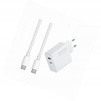 Szybka ładowarka 45W z kablem 1m 2 wejścia do Realme 7 5G