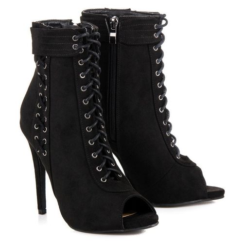 Wiązane Botki Open Toe r.39 na Arena.pl