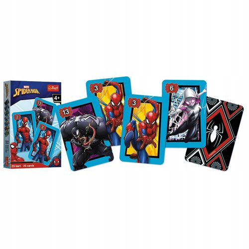 karty piotruś spiderman disney marvel +4 trefl 08498 na Arena.pl
