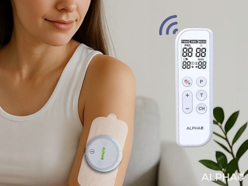 Bezprzewodowy Elektrostymulator TENS EMS Masaż 3w1 18 Programów na Arena.pl