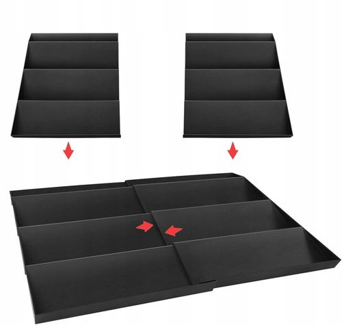 ORGANIZER do SZUFLADY na PRZYPRAWY REGULOWANY WKŁAD REGAŁ STOJAK 2szt. na Arena.pl