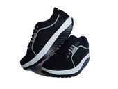 Trampki z kołyskową podeszwą Fit Walk balansujące na fitness 41 czarne