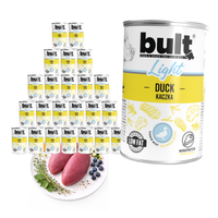 BULT LIGHT mokra karma dla psa Kaczka puszka 24x400g
