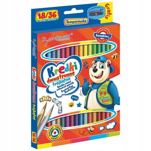 Kredki Bambino Ołówkowe 18Kol 18Cm 2670 A'8 na Arena.pl