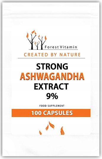 FOREST VITAMIN ASHWAGANDHA 700MG 100 KAPS zdjęcie 1