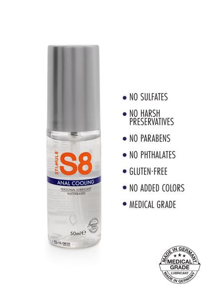 Żel-S8 Cooling Wb Anal Lube 50Ml zdjęcie 2