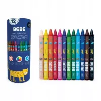 Kredki Świecowe 12 Kol Bebe Kids