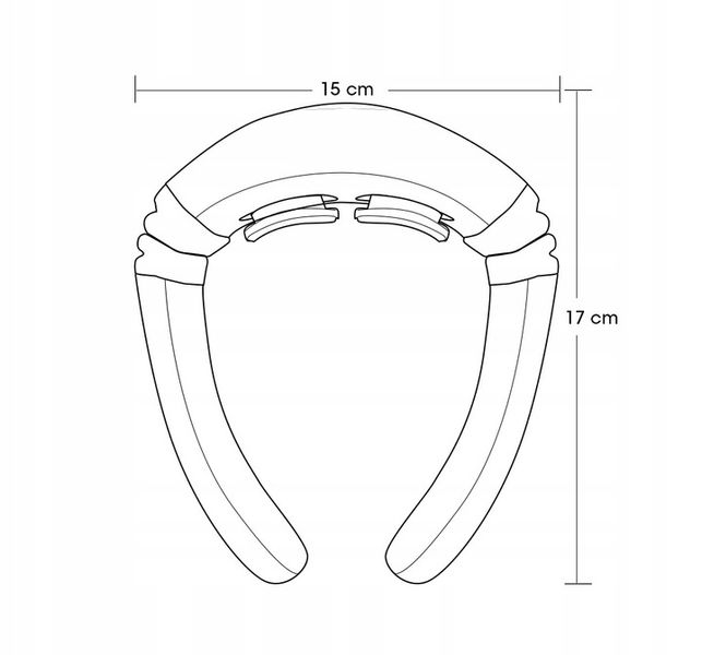 MASAŻER ELEKTROSTYMULATOR SZYI KARKU TENS EMS 2W1 ELEKTRODY TERAPIA PRĄDEM zdjęcie 16