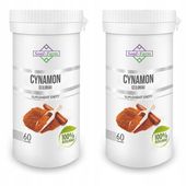 2X CYNAMON CEJLOŃSKI 60 kapsułek X2 - PREMIUM, kapsułki Soul-Farm, ekstrakt