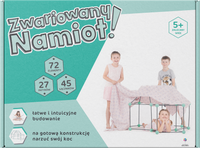 Zwariowany Namiot szaro-zielony