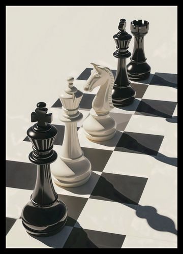 Plakat 29,7x42cm Szach i Mat na Arena.pl