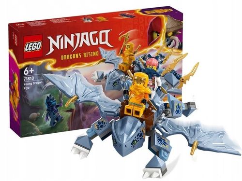 LEGO NINJA GO 71810 NIEBIESKI SMOK RUCHOMY SMOCZĄTKO FIGURKI RIYU FIGURKA na Arena.pl