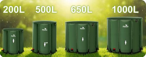 Zbiornik na Deszczówkę składany BECZKA NA Wodę z Rynny 650L PLONOS na Arena.pl