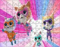 Puzzle Super Kotki