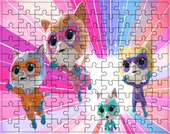 Puzzle Super Kotki