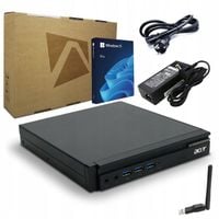 MINI KOMPUTER PC ACER N4640G INTEL 6-gen 8GB 128SSD m.2 WIN11 OFFICE Wi-Fi