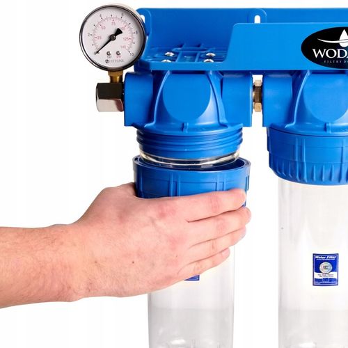 FILTR DO WODY WSTĘPNY NA CAŁY DOM 3 STOPNIOWY ZMIĘKCZACZ + ZESTAW FILTRÓW na Arena.pl