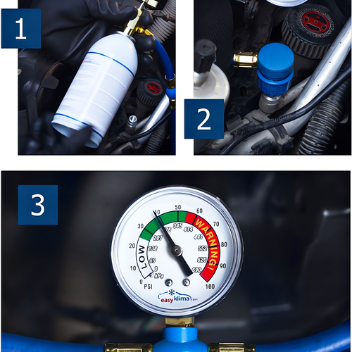 Gaz Do Napełniania Klimatyzacji W Aucie R134A + WĄŻ PRZEWÓD + ADAPTER HP/LP na Arena.pl