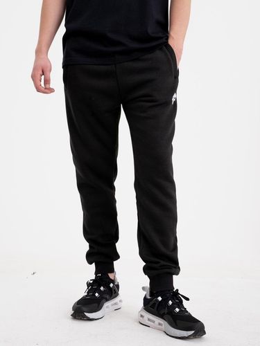 Spodnie Dresowe Męskie BAWEŁNIANE Wygodne MARVEL LOGO PUNISHER Czarne na Arena.pl