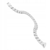 Maskownica osłona kabli organizer listwa kablowa SPK-11W 130 cm biała