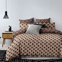 Pościel DecoKing HYPNOSIS TRIANGLES BR+LBEI 155X220+80X801