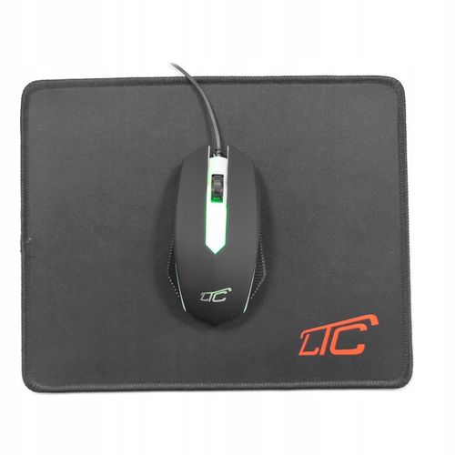 KLAWIATURA MYSZKA PODKŁADKA MIKROFON SŁUCHAWKI ZESTAW GAMINGOWY 4W1 PREZENT na Arena.pl