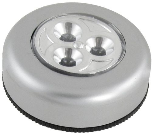 Lampka samoprzylepna 3 LED 3xAAA do garderoby witryny na Arena.pl