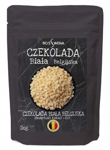 Czekolada biała BELGIJSKA do fontann founde 1kg na Arena.pl