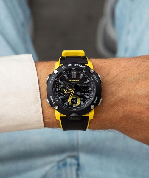 Zegarek Casio G-SHOCK Carbon Core Guard Casio-GA-2000-1A9ER zdjęcie 9