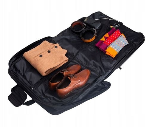 Solidna TORBA męska podróżna POKROWIEC na garnitur Hugh Butler Alfred na Arena.pl