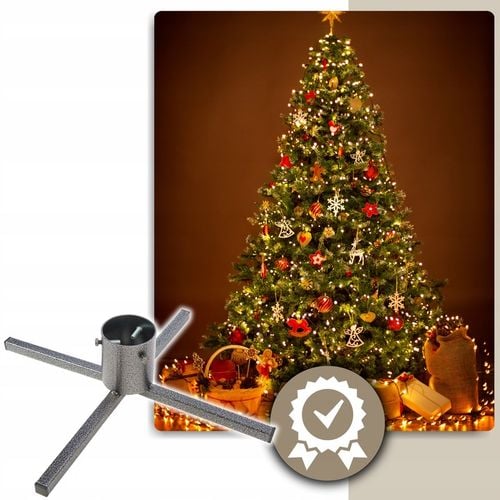 Stojak Choinkowy pod na Choinkę Drzewko Podstawka Metalowy Stabilny Trwały na Arena.pl