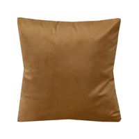 Poszewka ZŁOTO ANTYCZNE BRĄZOWA aksamitna ozdobna BURSZTYNOWA 40x40cm