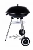 GRILL BBQ OKRĄGŁY CHROMOWANY RUSZT