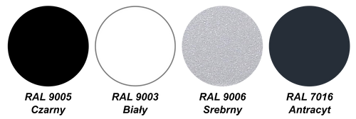 Przycisk dzwonka do domofonu wyjścia furtki bramy drzwi słupka LED czarny na Arena.pl